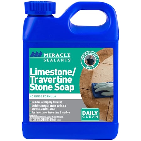 Sealant, Limestone & Travertine Stone Soap, Quart